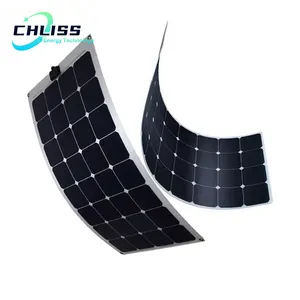 Chliss 400W Watts Flexible MWT Technology Módulo de energía solar 365-385W Fabricación de paneles solares flexibles suaves