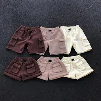 Của Nam Giới Fleece Cargo Shorts Cho Nam Giới 100 Cotton Cargo Board Shorts Với Biểu Tượng Tùy Chỉnh