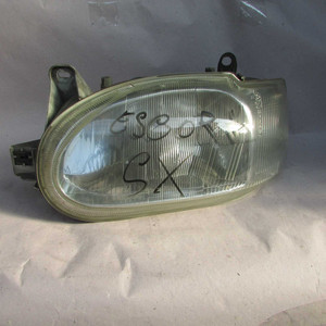 Nuovo Faro Anteriore Sinistro Giallo per Ford Escort Mk4 Facelift 1995-2000 in Plastica 12V/24V - Product Image 1