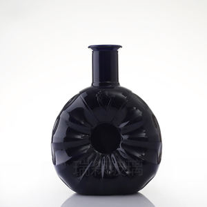 Vente en gros Bouteille en verre <span class=keywords><strong>noir</strong></span> Bouteille XO Galvanoplastie 700ml Bouteille 750ml - Product Image 1