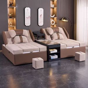 Sofá Eléctrico Elevable de Fábrica para Salón de Belleza, Masaje de Pies, Silla de Ocio para Centro de Baño y Baño de Pies - Product Image 1