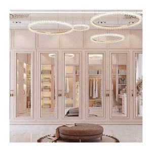 Placard îlot en bois rose pour filles, modèles français, armoire, commode, meubles de chambre à coucher - Product Image 4