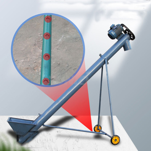 Low Speed Bucket Steel Flexible Hopper Driven Worm <strong>Grain</strong> Vertical Powder Auger Feeder Shaft Food Conveyor Screw <strong>Elevator</strong> Machine - Product Image 4