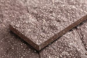 <span class=keywords><strong>Couleur</strong></span> chocolat Façade Villa Revêtement de Mur Extérieur En Pierre de Revêtement De Mur Extérieur en Céramique En Terre Cuite Tuiles Fendues - Product Image 2