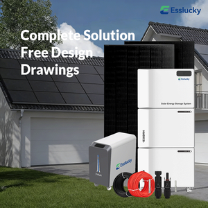 Sistema Solar de 5kW con Batería Ligera para Fácil Transporte - Product Image 1