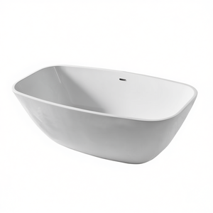 Bañera independiente Gemma 180x87x60 cm de diseño moderno para baño - Product Image 2