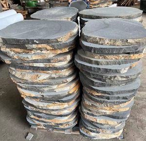 Tự nhiên Bluestone Vòng bước lát tấm màu xanh xám basalt lát đá tấm cho lối đi ngoài trời Vườn Pathway 2cm 3cm - Product Image 3
