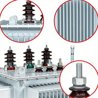 Transformateur de distribution triphasé immergé dans l'huile pour extérieur 100 kVA 200 kVA 500 kVA 750 kVA 1000 kVA 11 kV 20 kV 35 kV
