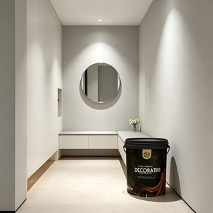 <span class=keywords><strong>Pintura</strong></span> Acrílica de Dos Componentes EC Eggshell Sheen, Revestimiento Líquido Impermeable con Textura de Piel de Oveja, Sin Dilución, Efecto Yeso Veneciano - Product Image 4