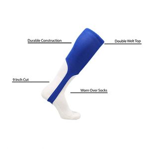 Sports Solid Color 9 Inch Baseball Softball Stirrups <b>Socks</b> - Product Image 3