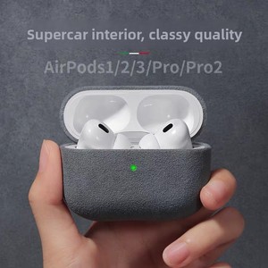 Estuche para Auriculares Pro 3 y 4, Estilo 2025, Color Sólido, con Cubierta de Gamuza Importada - Product Image 1