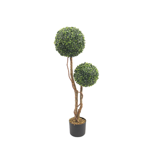 <span class=keywords><strong>Bolas</strong></span> de madera de boj artificial Venta directa de fábrica Recorte Bola de hierba verde Árboles Plantas de interior <span class=keywords><strong>grandes</strong></span> Decoración al aire libre en maceta - Product Image 3