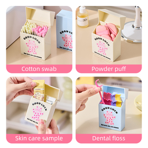 Mehrzweck-Klappdeckel behälter Kunststoff-Aufbewahrung sbox für Bastel büros Schmuck perlen Kosmetische Aufbewahrung lösung - Product Image 2