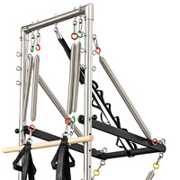 Herstellerdirekt: Ahornholz Pilates Half Cadillac Bett mit anpassbarem Logo, professioneller Yoga-Reformer mit Turm, CE-zertifiziert