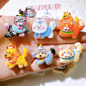 Patchs en résine faits main, matériaux de bricolage, colle crème, accessoires pour <span class=keywords><strong>cheveux</strong></span> d'enfants, boucles de chaussures, attaches transfrontalières, accessoires pour chiens - Product Image 1