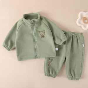 Ensemble de pulls d'hiver pour garçons, best-seller, vêtements d'extérieur chauds pour enfants, ensembles de vêtements pour bébés, ensembles de manteaux épais pour enfants, printemps automne - Product Image 4