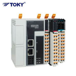 간단한 배선 4 입력 채널 50mA 광커플러 절연 열전대 PLC 온도 제어 모듈 - Product Image 6