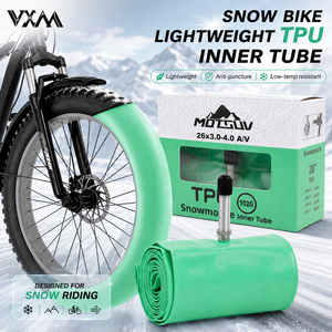 Cámara de Aire de TPU para Bicicleta de Montaña MOTSUV, Ligera, Resistente a Pinchazos, Válvula Schrader Integrada de Aleación para Neumáticos MTB BMX de 20/24/<span class=keywords><strong>26</strong></span>/27.5/29 Pulgadas - Product Image 1