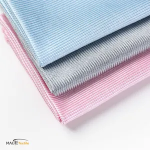 5% Off Colorful Striated Wholesale microfiber polishing cleaning glass cloth for window