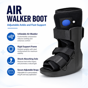 Oferta Especial: Bota Ortopédica CAM para Caminar, Reduce el Dolor en el <span class=keywords><strong>Tobillo</strong></span> y el Pie, para Pie Fracturado, Dispositivo Médico para el Hogar - Product Image 1