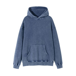 Ropa de <span class=keywords><strong>calle</strong></span> Fabricante Vintage Sudadera con capucha en blanco Logotipo personalizado Secado rápido Transpirable Lavado de piedra ácida Sudaderas con capucha de gran tamaño al por mayor - Product Image 6