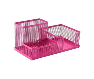 Organizador de Escritorio Metálico, Portaplumas de Oficina con Porta Notas de Malla - Product Image 6