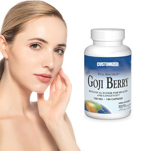 100% शुद्ध और प्राकृतिक गोजी बेरी निकालने कैप्सूल गोजी पाउडर ओम कैप्सूल वोलफबेरी निकालने कैप्सूल - Product Image 2