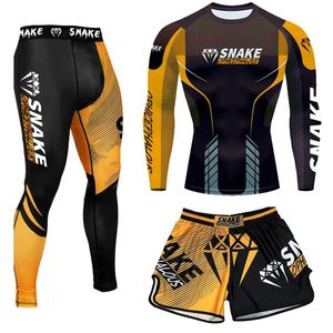 Pantalones cortos <span class=keywords><strong>de</strong></span> boxeo <span class=keywords><strong>de</strong></span> manga larga para hombres y mujeres <span class=keywords><strong>de</strong></span> diseño personalizado <span class=keywords><strong>Muay</strong></span> <span class=keywords><strong>Thai</strong></span> Gym Workout, ropa <span class=keywords><strong>de</strong></span> artes marciales <span class=keywords><strong>de</strong></span> lucha <span class=keywords><strong>de</strong></span> tres piezas para niños - Product Image 3