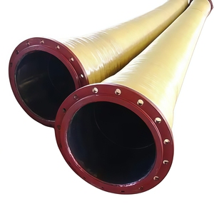 สายดูดทรายขนาดใหญ่ ทนทานต่อการสึกกร่อน ท่อส่งทรายแบบกำหนดเองสำหรับการขุดลอกแม่น้ำและการทำความสะอาดท่าเรือ - Product Image 2