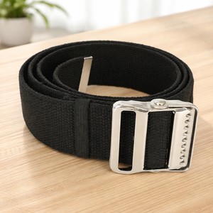 Ceinture de transfert personnalisée pour patient avec boucle métallique pour aide à la mobilité des aidants - Product Image 1