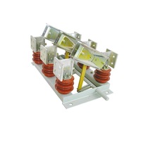 . Interrupteur de déconnexion haute tension intérieur GN22 12, 12 kV, 630 A à 3150 A, interrupteur isolant triphasé pour panneaux de commutation