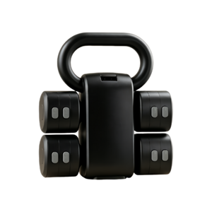 CZFIT Set 2 in 1 di Manubri e Kettlebell Staccabili e Regolabili, Attrezzatura Portatile per Allenamento di Forza e Fitness a Casa - Product Image 4