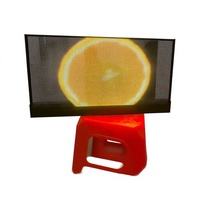 Envío Rápido, Pedido de Prueba: Panel LED Holográfico de 600x300mm, Unidad de Muestra con Visualizaciones 3D Flotantes para Demostración de Contenido y Pruebas de Laboratorio