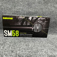Hochwertiges SM58S Dynamisches Kabelmikrofon mit Nierencharakteristik für Bühnenauftritte, Live-Streaming und Außenaufnahmen