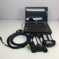 Outil de diagnostic pour adaptateur Vocom2 Scanner OBD 88894000 V2.8.241 Unité de communication Interface de diagnostic pour camion et excavatrice + ordinateur portable