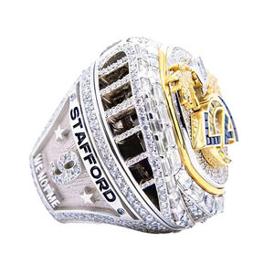 <span class=keywords><strong>2021</strong></span> Los Angeles RAMS Bague <span class=keywords><strong>de</strong></span> championnat à rabat détachable, bague <span class=keywords><strong>de</strong></span> bijoux à la mode, bague <span class=keywords><strong>de</strong></span> style moderne sportive et à la mode - Product Image 3