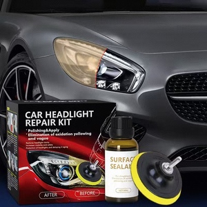 <span class=keywords><strong>Kit</strong></span> <span class=keywords><strong>de</strong></span> pulido para restauración <span class=keywords><strong>de</strong></span> <span class=keywords><strong>faros</strong></span> <span class=keywords><strong>de</strong></span> coche, 800ML, polímero líquido - Product Image 3