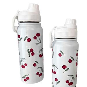 Lelyi in cartone animato graziosa bottiglia fresca di ciliegio in acciaio inossidabile tazza Thermos per ragazza creativa di alto valore - Product Image 6