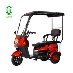 Triciclo Eléctrico SUNYU de 3 <span class=keywords><strong>Ruedas</strong></span> Toto 48V para Adultos con Carrocería Abierta, Scooter Eléctrico con Energía Solar de 3 <span class=keywords><strong>Ruedas</strong></span> para Desplazamientos - Product Image 3