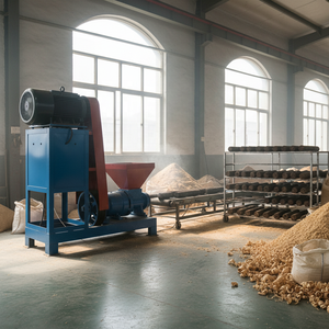 Meilleur prix pour une machine à briquettes de sciure de bois pour la fabrication de charbon de bois pour la cuisson, machine à briquettes de bois de biomasse compressées - Product Image 6