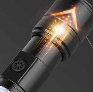 ไฟฉายเลเซอร์สีขาวอันน่าทึ่ง |   อลูมิเนียมอัลลอยด์อเนกประสงค์ ชาร์จซ้ำได้ พกพาสะดวก เหมาะสำหรับการใช้งานกลางแจ้งขั้นสูงสุด - Product Image 5