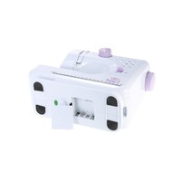 Machine à coudre industrielle à point noué, mini, plate, à une aiguille, entraînement direct, moteur haute vitesse, pour vêtements, garantie 2 ans - Nouveauté et Meilleure Vente