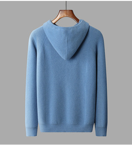 Мужская кашемировая толстовка с капюшоном - Product Image 5