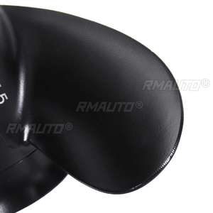 Hélice fueraborda 3B2-64515-0 de 8.5 x 7.5 para Tohatsu/Nissan/Mercury 8-9.8HP, rotación a la derecha, aleación de aluminio, 3 palas, 12 estrías - Product Image 6