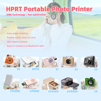 Nouveaux produits Hanin Z6 Pro, mini caméra portable sans fil couleur avec imprimante photo instantanée pour l'extérieur