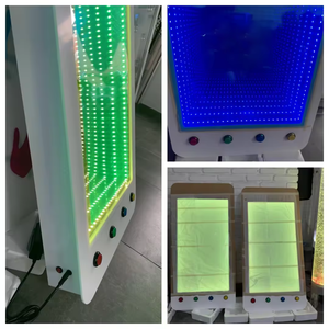 Équipement de salle sensorielle, panneau lumineux mural carré, tunnel d'infini à changement de couleur 3D, lampe miroir pour le <span class=keywords><strong>traitement</strong></span> de l'autisme - Product Image 6