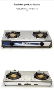 Vente chaude Haute sécurité Grands appareils de cuisine Cuisinière à gaz en acier inoxydable SXY-Z01 Cuisinière Facile à assembler
