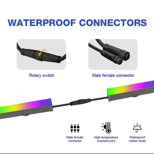 Chất lượng cao IP65 không thấm nước hợp kim nhôm <span class=keywords><strong>LED</strong></span> ánh sáng tuyến tính cho trong nhà/ngoài trời rửa tường xây dựng mặt tiền chiếu sáng cao - Product Image 5