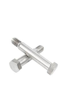 Boulons à demi-dents en acier inoxydable 304 OEM ODM M6 M8 M10 M12 avec bouchon hexagonal extérieur finition zinguée vis à trou alésé - Product Image 3