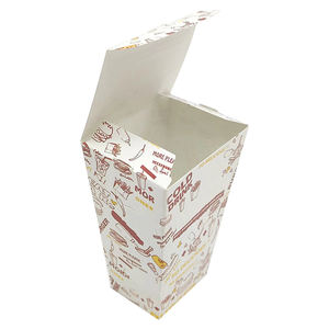 Custom Ontwerp Opvouwbare Leuke Papieren Voedselcake Verpakking Kids Wegwerp Gebakken Happy Meal Kip Kwaliteit Afhaaldoos - Product Image 2